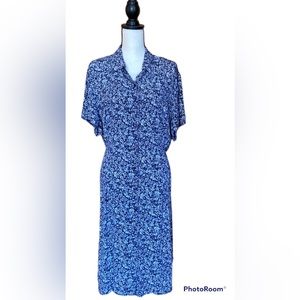 XL Cherokee button down dress